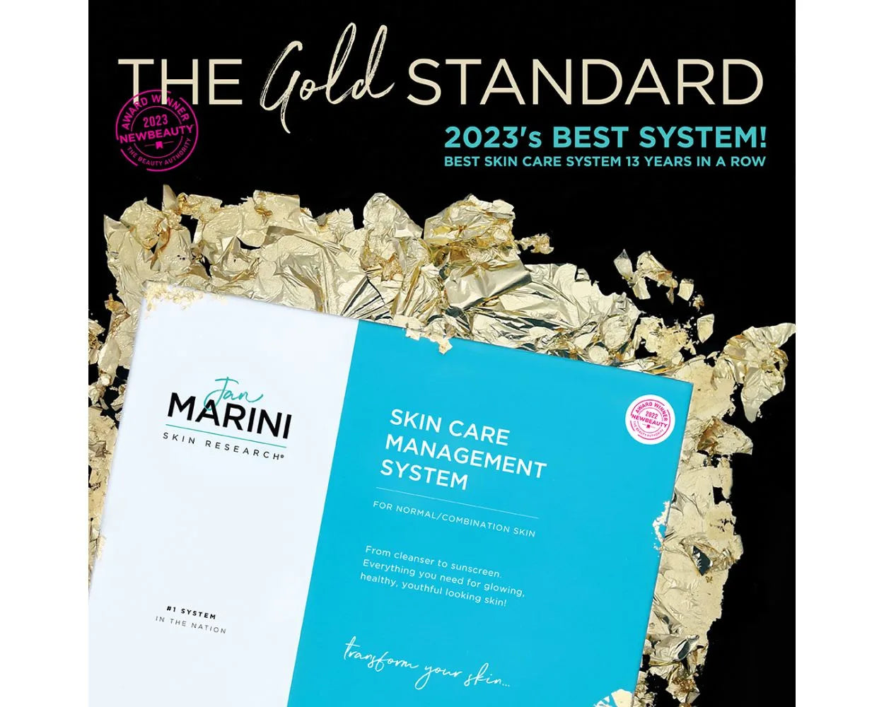 Jan Marini A Skin Care Management System - Normal Combo with Marini Physical protectant SPF 45 Tinted