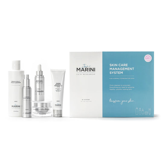 Jan Marini A Skin Care Management System - Normal Combo with Marini Physical protectant SPF 45 Tinted